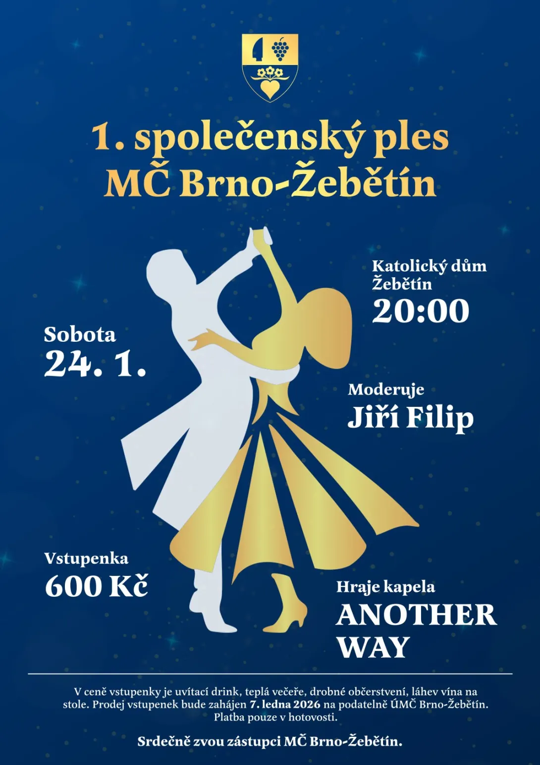 Ples MČ Brno - Žebětín 2026